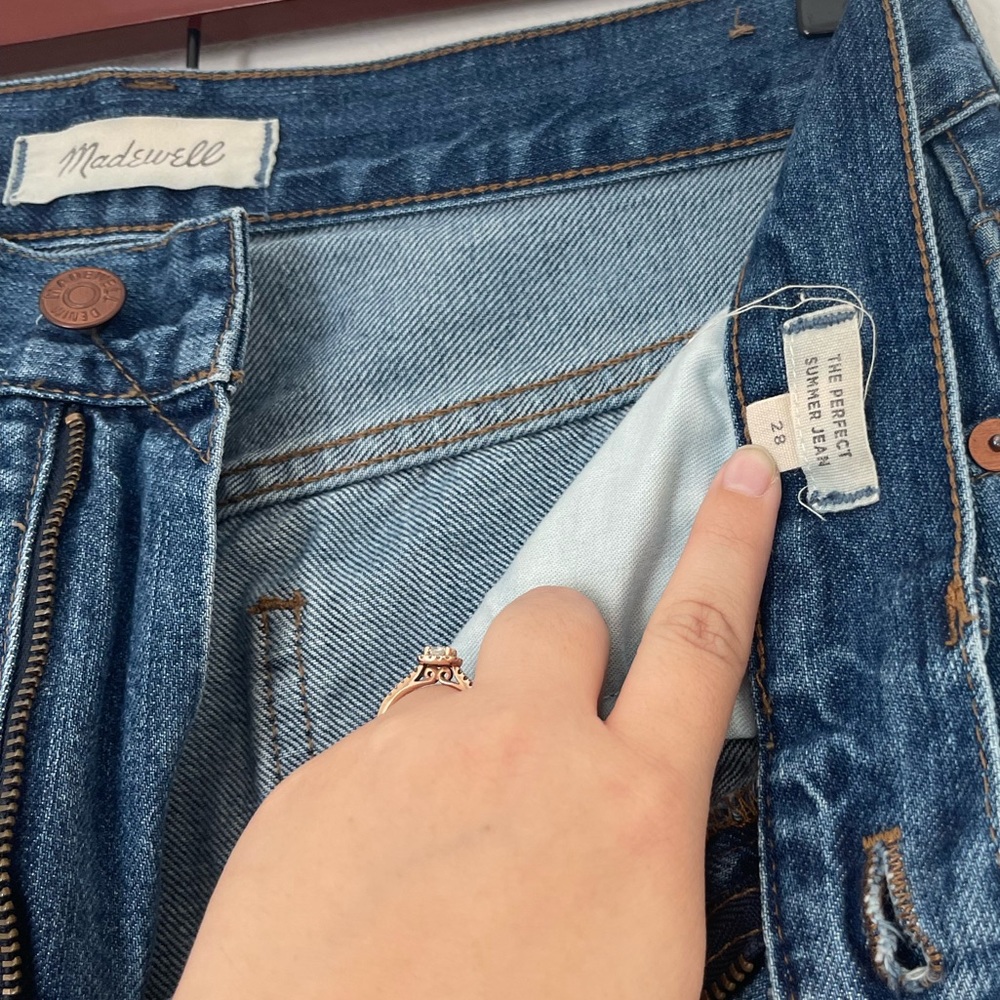 Madewell The Perfect Summer Jean High Rise size 28 - Picture 11 of 13